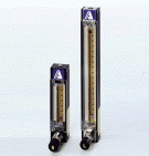 AALBORGÂ® Shielded Single Tube Flowmeter, for Liquids & Gases, Scale Length 65mm/150mmWith Heavy-walled Borosilicate Glass Flow Tube & Built-in Stainless-steel CV TM Valve